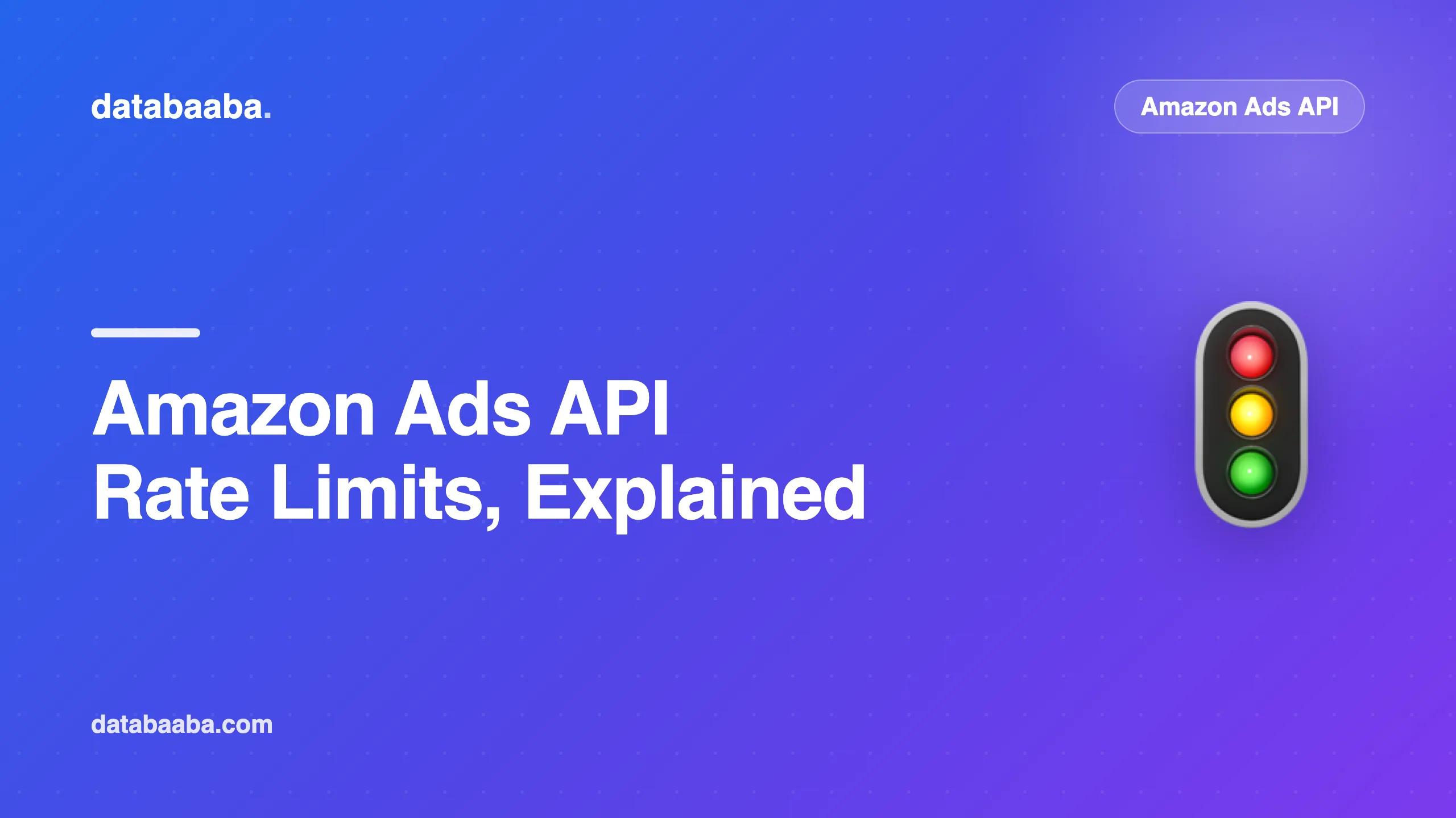 Amazon Ads API Rate Limits Explained (And How to Stop Hitting Them)