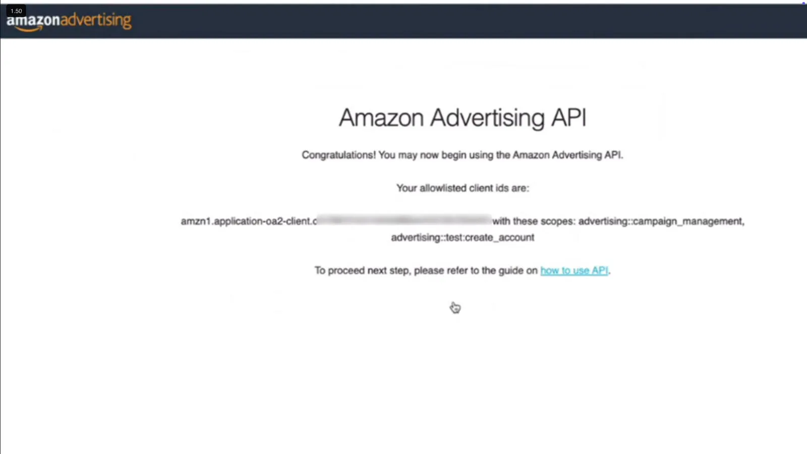 Confirm LWA profile assignment