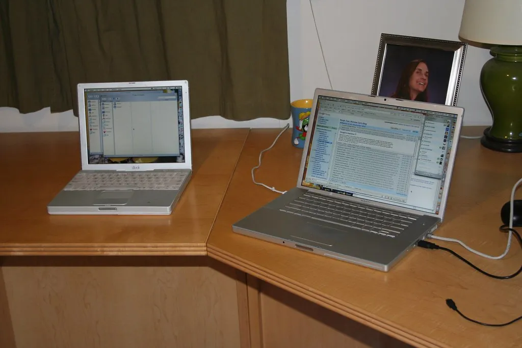 An email inbox on a screen, representing buyer messages arriving by email relay