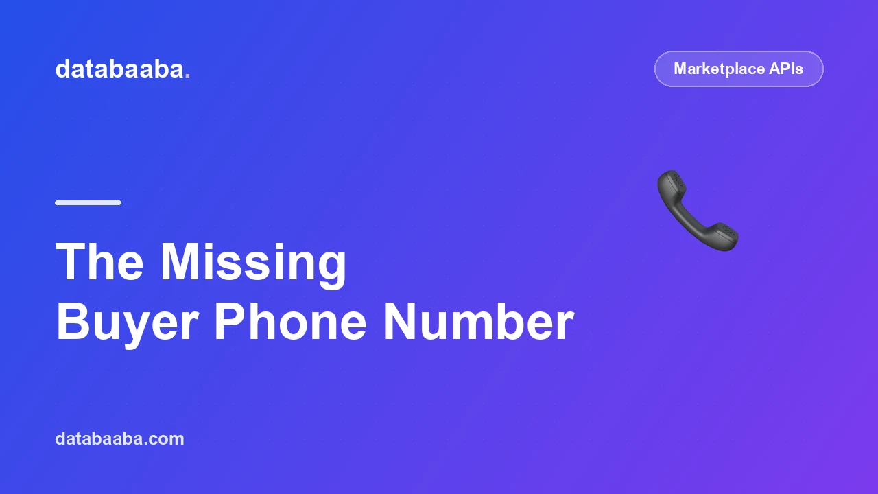 No Marketplace Gives You a Real Buyer Phone Number (What to Do Instead)