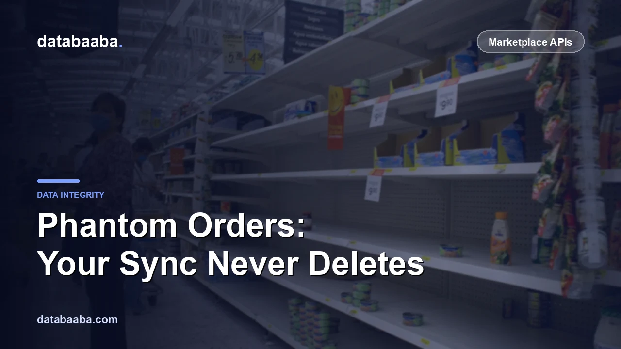 Phantom Orders: Your Upsert-Only Sync Never Deletes Anything