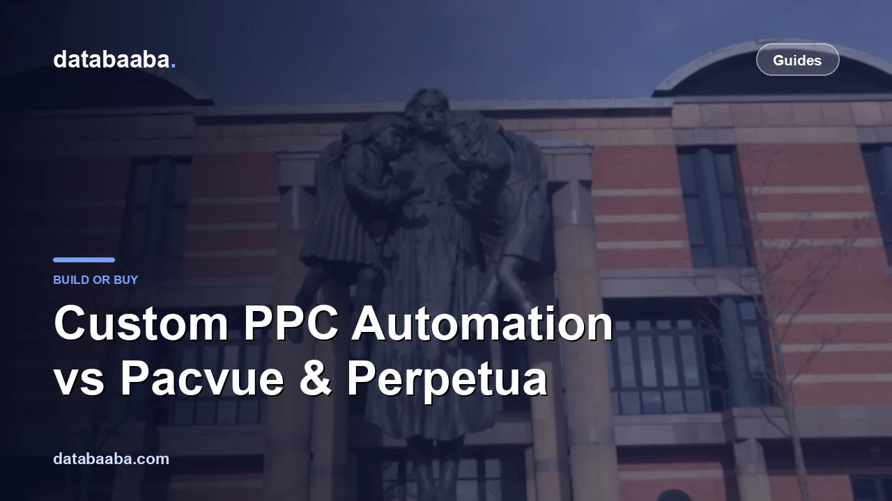 Custom PPC Automation vs Pacvue & Perpetua: an Honest Comparison