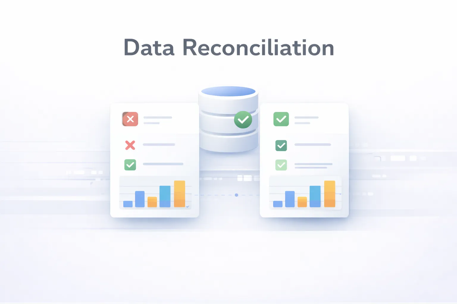 Reconciliation + backfills (fixing gaps without chaos)